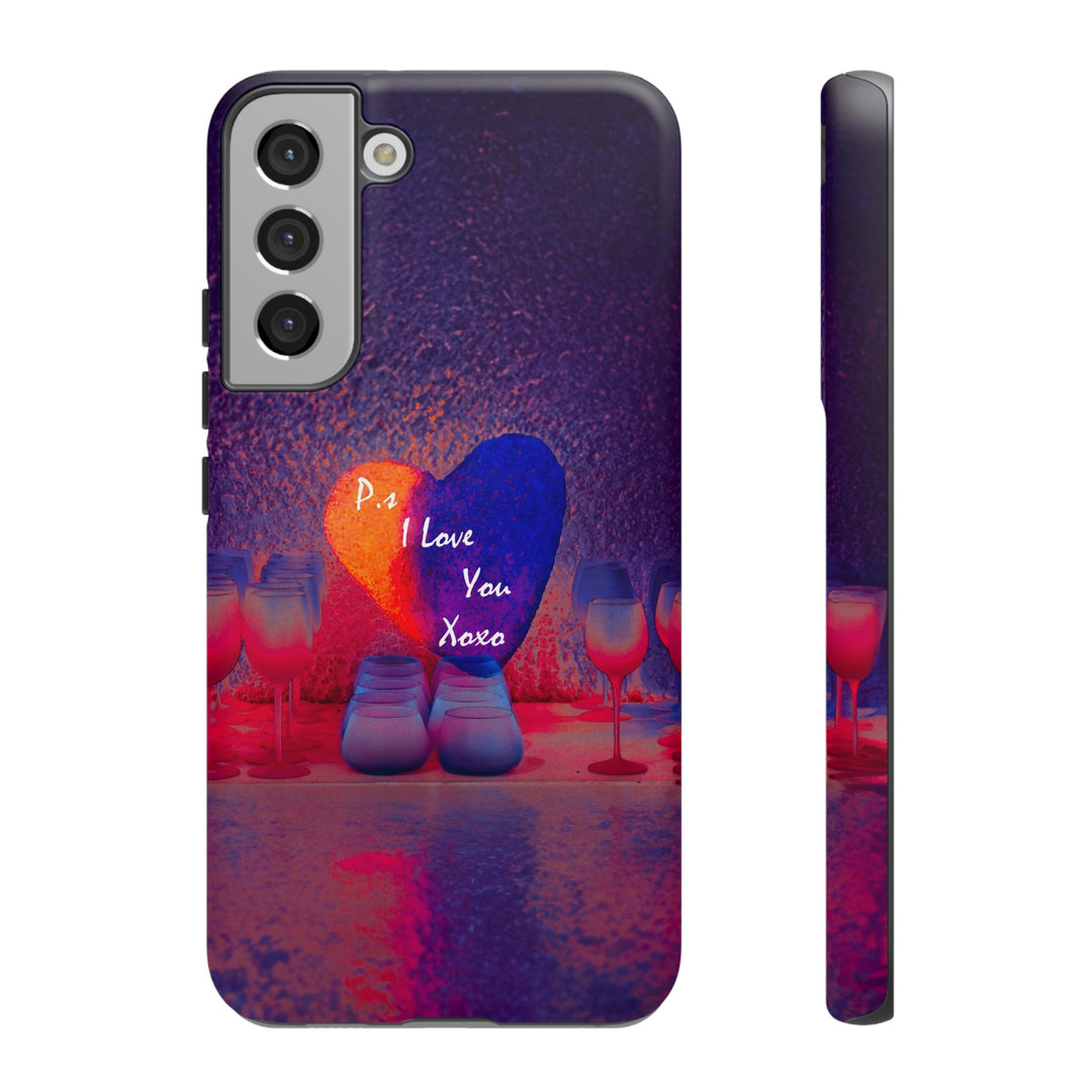 Cute Samsung Case | Cool Iphone Case | PS I love You - Heart, Samsung S24, S23, S22, S21, IPhone 15 Case | Iphone 14 Case, Iphone 13 Case - Studio40ParkLane
