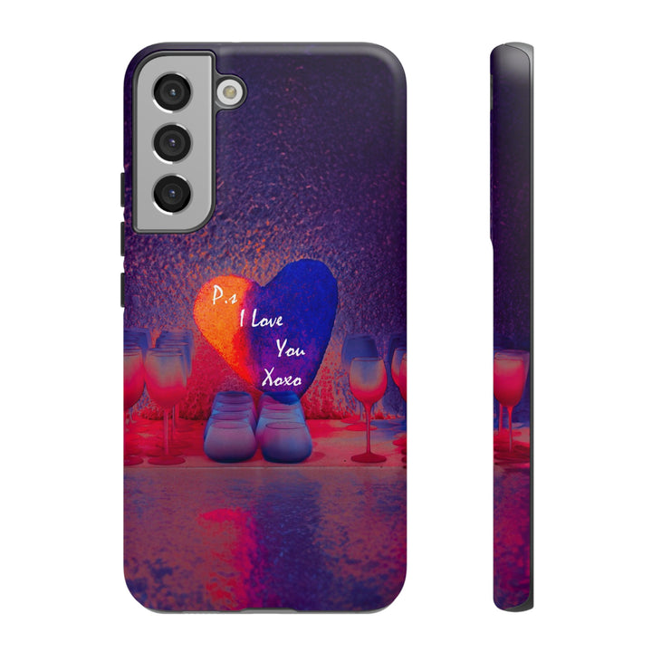 Cute Samsung Case | Cool Iphone Case | PS I love You - Heart, Samsung S24, S23, S22, S21, IPhone 15 Case | Iphone 14 Case, Iphone 13 Case - Studio40ParkLane