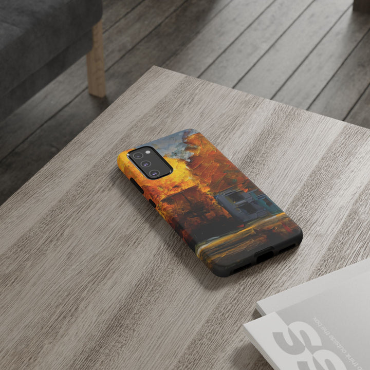 Impact Resistant, Fall Leaves Oil Painting, Cute Phone Cases for Samsung S24, S23, S22, S21, IPhone 15 pro Iphone 14 pro Iphone 13 IPhone 12 Iphone 11 - Studio40ParkLane