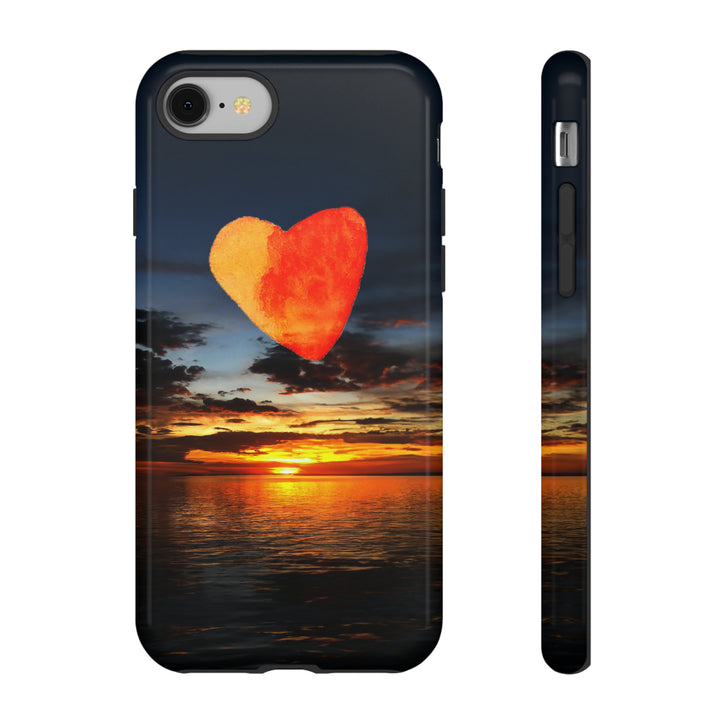 Cute IPhone Case | Rising Heart Love Sunset, iPhone 15 Case | iPhone 15 Pro Case, Iphone 14 Case, Iphone 14 Pro Max Case - Studio40ParkLane