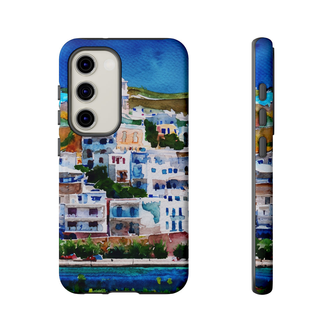 Impact Resistant, Greece House, Cute Phone Cases for Samsung S24, S23, S22, S21, IPhone 15 pro Iphone 14 pro Iphone 13 IPhone 12 Iphone 11 - Studio40ParkLane