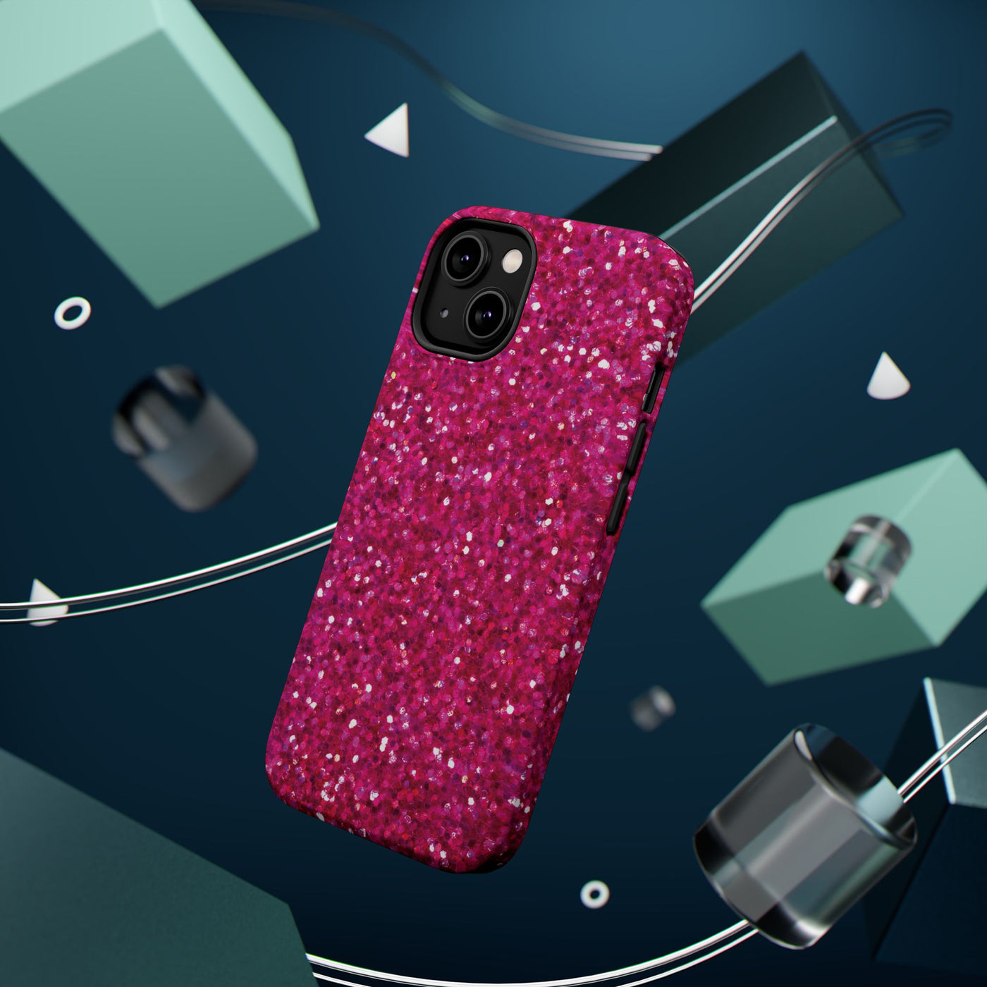 Non Glitter Pink Color Composition Magsafe Cute Phone Case for Iphone Gift for Her,  | iPhone 15 Case | iPhone 15 Pro Max Case, Iphone 14, Iphone 14 Pro Max, Iphone 13, Iphone 16