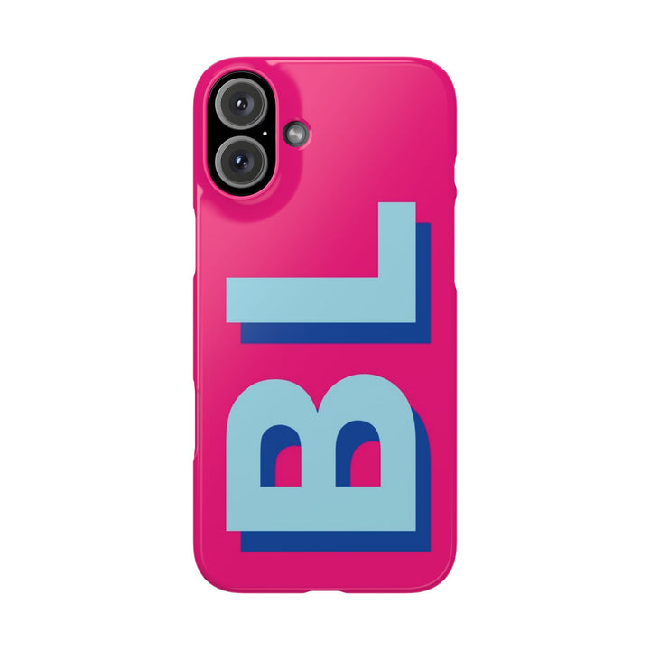 Slim Personalized Initial Custom Gift for Her Cute Phone Cases for Iphone 16 Pro Max | iPhone 15 Case | iPhone 15 Pro Max Case, Iphone 14, 13, 12, 11, 10, 8, 7 - Studio40ParkLane