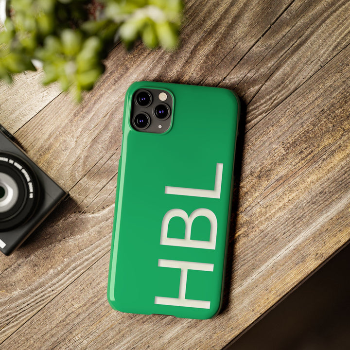 Slim Custom Personalized Green Gift for Her Cute Phone Cases for Iphone 16 Pro Max | iPhone 15 Case | iPhone 15 Pro Max Case, Iphone 14, 13, 12, 11, 10, 8, 7 - Studio40ParkLane