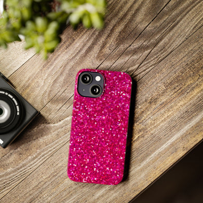 Slim Pink Glitter Cute Phone Cases for Iphone 16 Pro Max | iPhone 15 Case | iPhone 15 Pro Max Case, Iphone 14, Iphone 14 Pro Max, Iphone 13 12 11 8 7