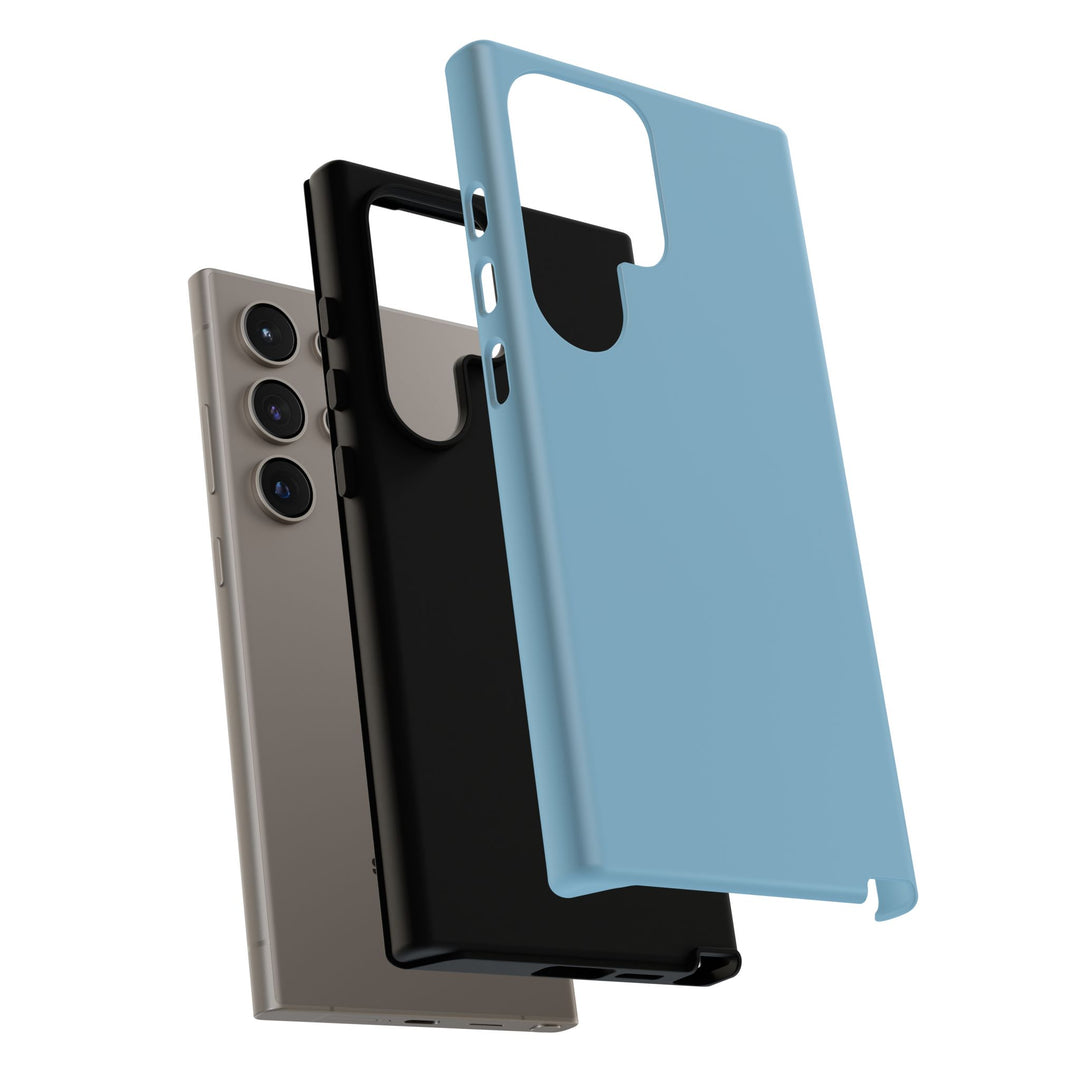 Premium Tough Sky Baby Blue Gift for Her Cute Phone Cases for Samsung S25 S24, S23, S22, S21, Iphone, 16, 15, 14, 13 Pro Max Ultra - Studio40ParkLane