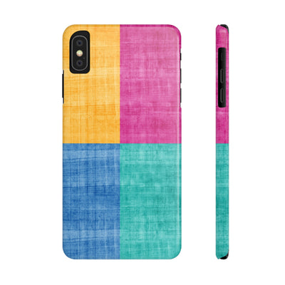 Slim Cute Phone Cases for Iphone  | iPhone 15 Case | iPhone 15 Pro Max Case, Iphone 14, Iphone 14 Pro Max, Iphone 13, Abstract Color Blocks