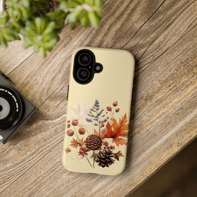 Fall Leaves Foliage Cute Phone Case for, Samsung Galaxy S24, S23, S22, S21, IPhone 16 Case | Iphone 15, Iphone 14, IPhone 13 Case Mom Dad Gift