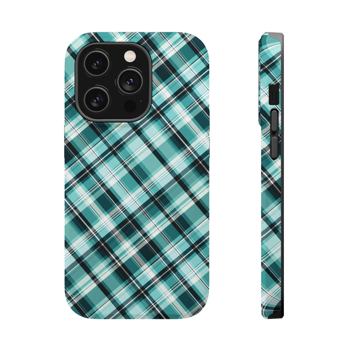 Checkered Plaid Magsafe Gift for Her Cute Phone Case for Iphone, | iPhone 16 | iPhone 15 Pro Max, Iphone 14 Pro Max, 13 12 11 10 9 8 7 - Studio40ParkLane