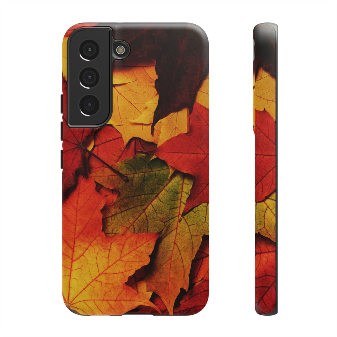 Autumn Fall Leaves Gift Cute Phone Case for, Samsung Galaxy S24, S23, S22, S21, IPhone 16 Case | Iphone 15, Iphone 14, IPhone 13 Case Mom Dad Gift - Studio40ParkLane