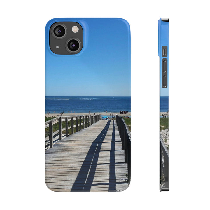 Slim Cute Phone Cases for Iphone - | iPhone 15 Case | iPhone 15 Pro Max Case, Iphone 14 Case, Iphone 14 Pro Max, Iphone 13, Summer Beach Walk - Studio40ParkLane