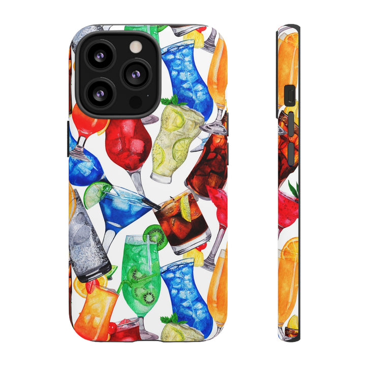 Cute Samsung Case | Cool Iphone Case | Summer Fruit Cocktail, Samsung S24, S23, S22, S21, IPhone 15 Case | Iphone 14 Case, Iphone 13 Case - Studio40ParkLane