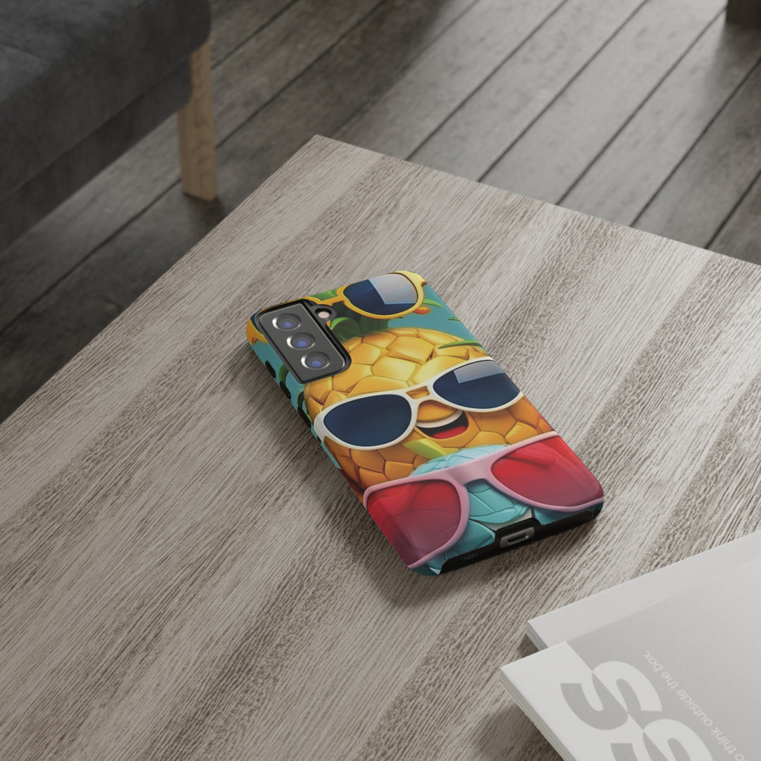 Cute Samsung Phone Case | Aesthetic Samsung Phone Case | Galaxy S23, S22, S21, S20 | Summer Pineapple Fruit, Protective Phone Case - Studio40ParkLane