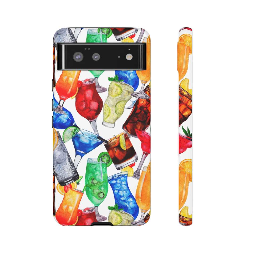 Cute Samsung Case | Cool Iphone Case | Summer Fruit Cocktail, Samsung S24, S23, S22, S21, IPhone 15 Case | Iphone 14 Case, Iphone 13 Case - Studio40ParkLane