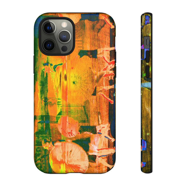 Cute IPhone Case | iPhone 15 Case | iPhone 15 Pro Max Case, Iphone 14 Case, Iphone 14 Pro Max Case IPhone Case for Traveler, Fall Sunset Dance - Studio40ParkLane