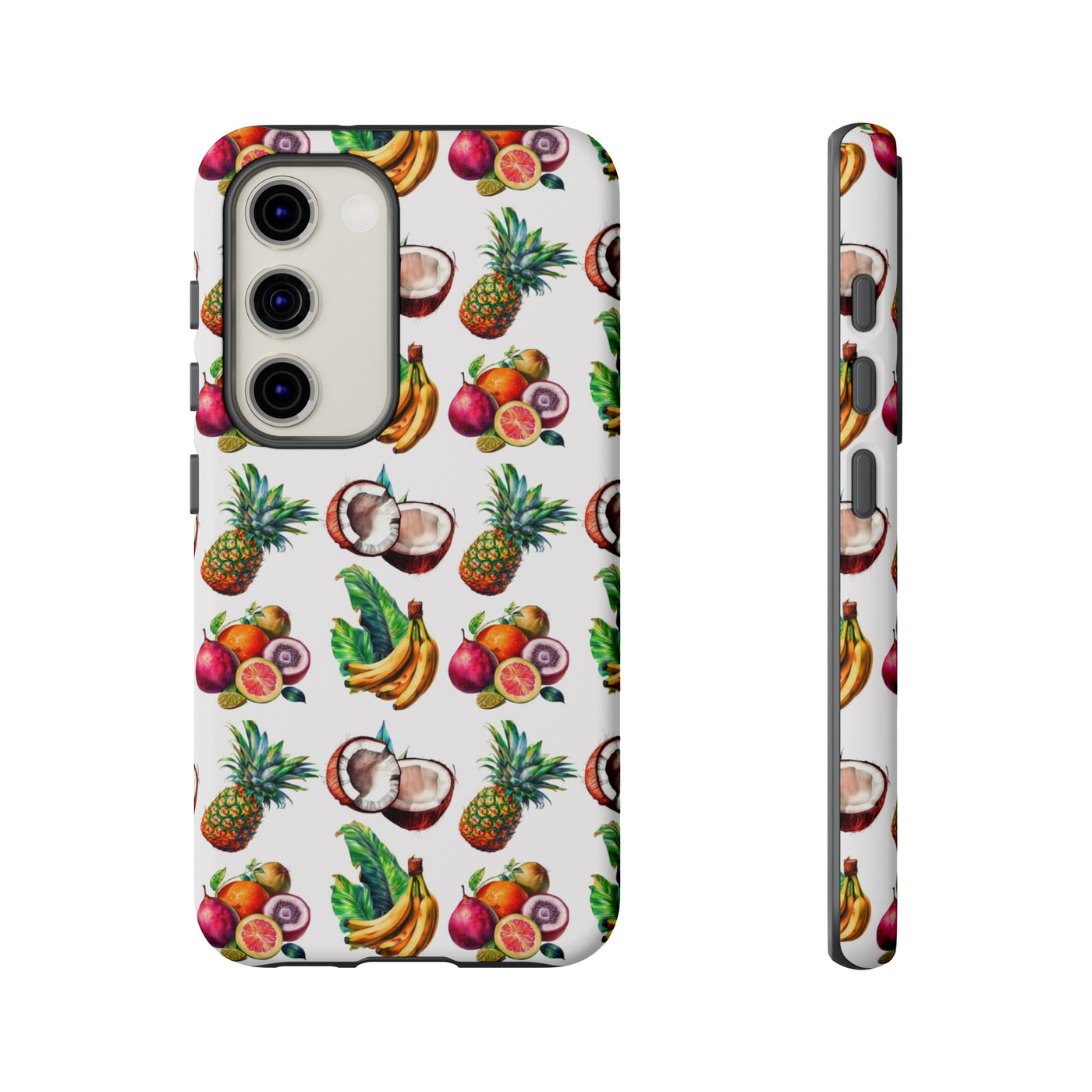 Cute Samsung Case | Cool Iphone Case | Tropical Summer Fruit, Samsung S24, S23, S22, S21, IPhone 15 Case | Iphone 14 Case, Iphone 13 Case