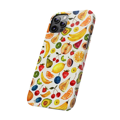 Fruit Mix Display Slim Cute Phone Cases for Iphone  | iPhone 15 Case | iPhone 15 Pro Max Case, Iphone 14, Iphone 14 Pro Max, Iphone 13