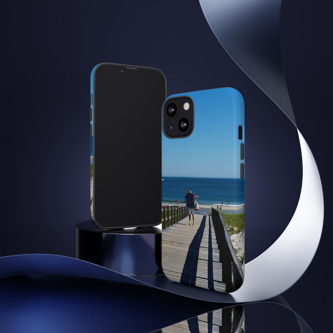 Cute Samsung Case | Cool Iphone Case | Summer Beach Walk, Samsung S24, S23, S22, S21, IPhone 15 Case | Iphone 14 Case, Iphone 13 Case - Studio40ParkLane
