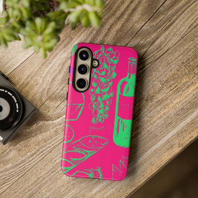 Impact Resistant, Italian French, Cute Phone Cases for Samsung S24, S23, S22, S21, IPhone 15 pro Iphone 14 pro Iphone 13 IPhone 12 Iphone 11