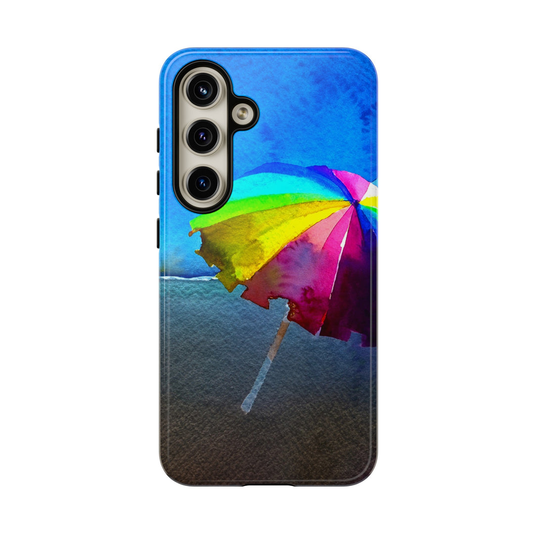 Cute Samsung Case | Cool Iphone Case | Summer Colorful Beach Parasol, Samsung S24, S23, S22, S21, IPhone 15 Case | Iphone 14 Case, Iphone 13 Case - Studio40ParkLane