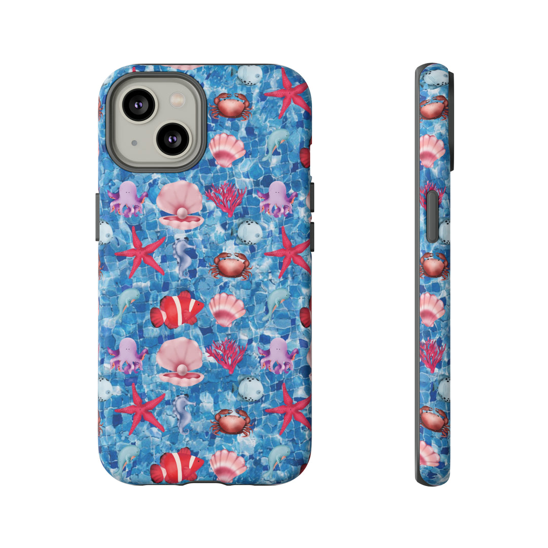 Cute IPhone Case | Under The Sea, iPhone 15 Case | iPhone 15 Pro Case, Iphone 14 Case, Iphone 14 Pro Max Case, Protective Iphone Case - Studio40ParkLane