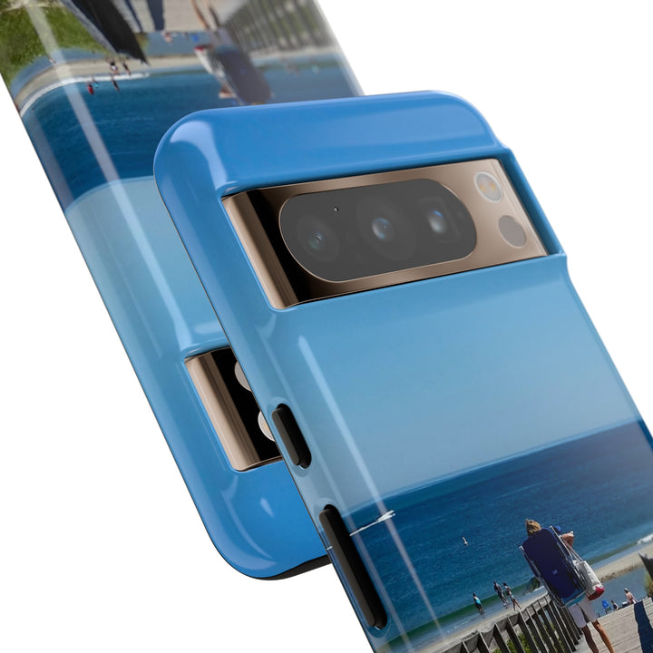 Cute Samsung Case | Cool Iphone Case | Summer Beach Walk, Samsung S24, S23, S22, S21, IPhone 15 Case | Iphone 14 Case, Iphone 13 Case - Studio40ParkLane