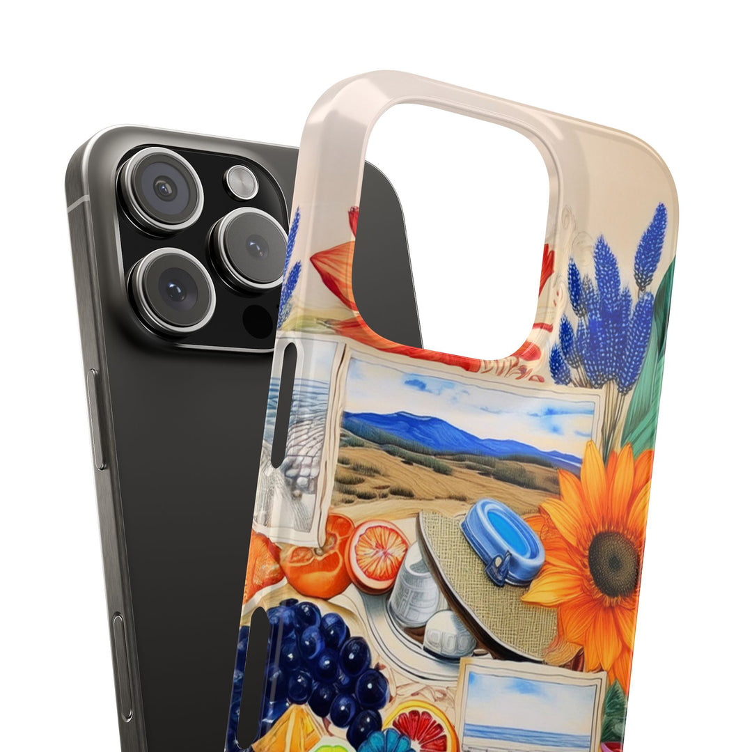Slim Trendy Fall Coquette Collage Gift for Her Cute Phone Cases for Iphone 16 Cases | iPhone 15 Case | iPhone 15 Pro Max Case, Iphone 14 Case, Iphone 13, Slim - Studio40ParkLane