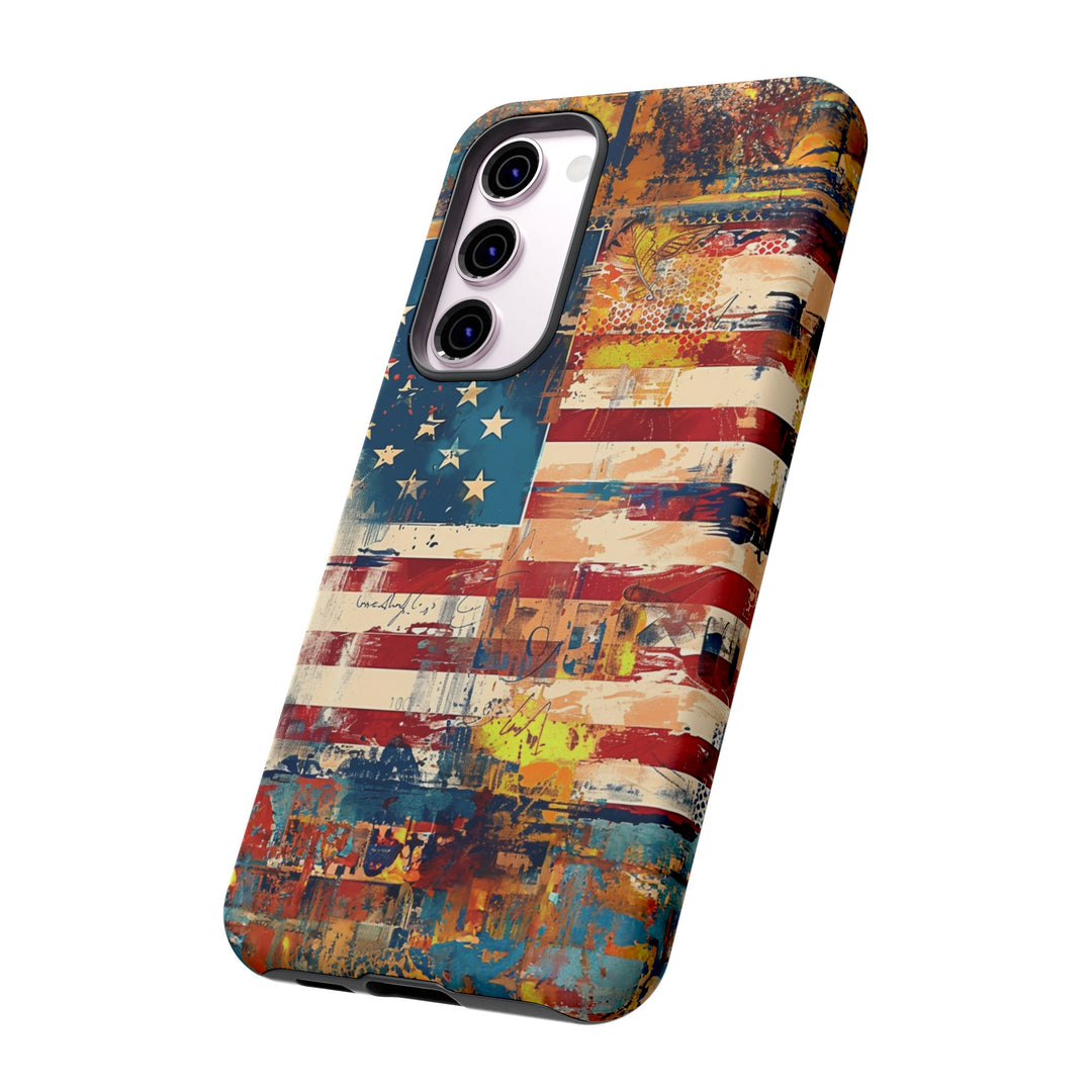 Impact Resistant, American Flag, Cute Phone Cases for Samsung S24, S23, S22, S21, IPhone 15 pro Iphone 14 pro Iphone 13 IPhone 12 Iphone 11 - Studio40ParkLane