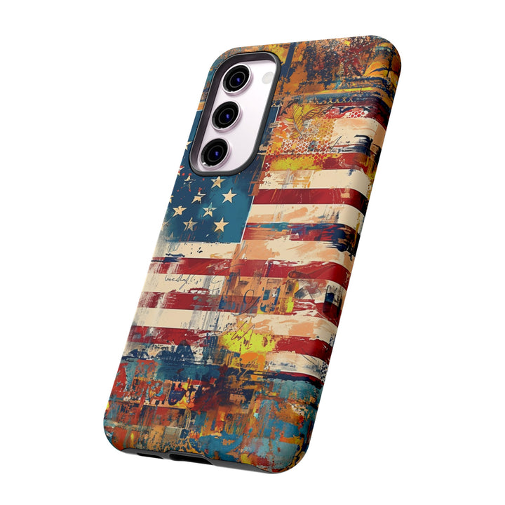 Impact Resistant, American Flag, Cute Phone Cases for Samsung S24, S23, S22, S21, IPhone 15 pro Iphone 14 pro Iphone 13 IPhone 12 Iphone 11 - Studio40ParkLane