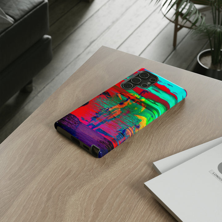 Cute Samsung Phone Case | Aesthetic Samsung Phone Case | Dance Sunset Colorful | Galaxy S23, S22, S21, S20 | Luxury Double Layer | Cool - Studio40ParkLane