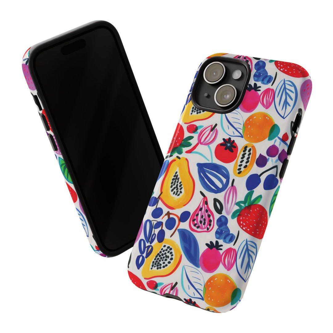Summer Fruit Cute Tough Phone Case - For Apple iPhone Case 17, 16, 15 Pro Max, 14 Plus, 13 Pro, 12, Samsung Galaxy S26, S25, S24 Plus Ultra - Studio40ParkLane