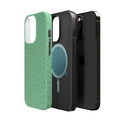 Non Leather Mint Color Pattern Magsafe Cute Phone Case for Iphone Gift for Her, | iPhone 15 Case | iPhone 15 Pro Max Case, Iphone 14, Iphone 14 Pro Max, Iphone 13, Iphone 16 - Studio40ParkLane