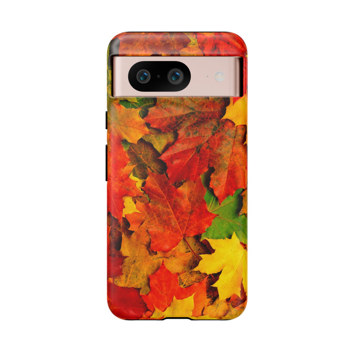 Fall Leaves Impact Resistant, Cute Phone Cases for Samsung S24, S23, S22, S21, IPhone 15 pro Iphone 14 pro Iphone 13 IPhone 12 Iphone 11 - Studio40ParkLane