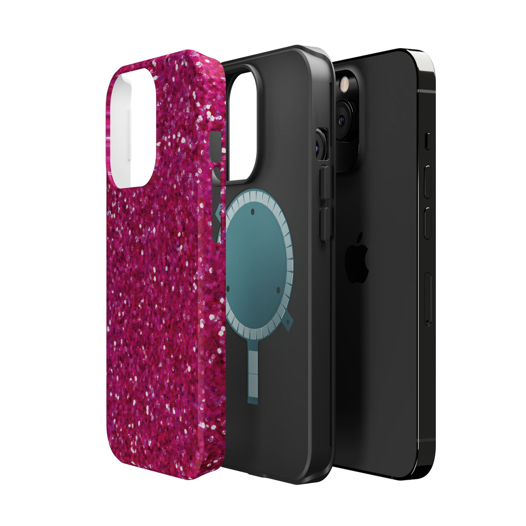 Non Glitter Pink Color Composition Magsafe Cute Phone Case for Iphone Gift for Her, | iPhone 15 Case | iPhone 15 Pro Max Case, Iphone 14, Iphone 14 Pro Max, Iphone 13, Iphone 16 - Studio40ParkLane