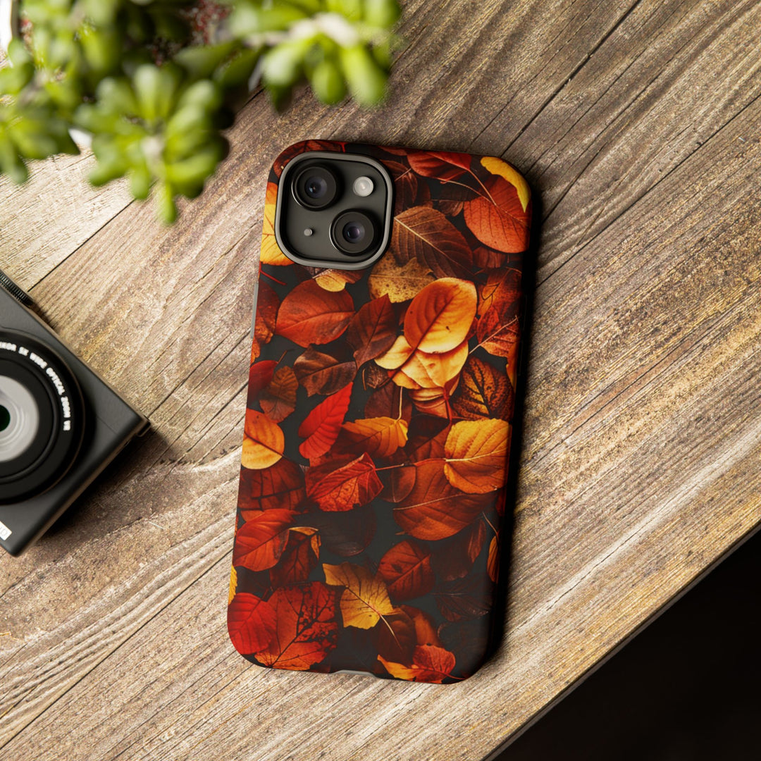 Autumn Fall Leaves Gift for Her Cute Phone Case for, Samsung Galaxy S24, S23, S22, S21, IPhone 16 Case | Iphone 15, Iphone 14, IPhone 13 Case - Studio40ParkLane