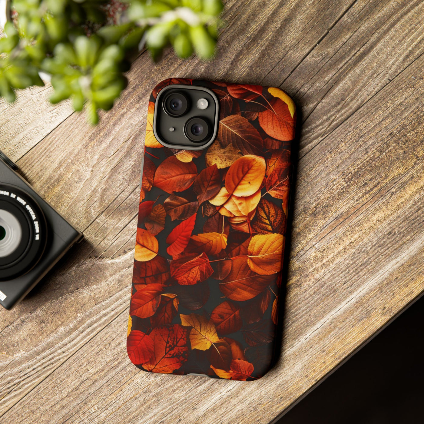 Autumn Fall Leaves Gift for Her Cute Phone Case for, Samsung Galaxy S24, S23, S22, S21, IPhone 16 Case | Iphone 15, Iphone 14, IPhone 13 Case