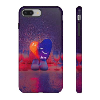 Cute Samsung Case | Cool Iphone Case | PS I love You - Heart, Samsung S24, S23, S22, S21, IPhone 15 Case | Iphone 14 Case, Iphone 13 Case