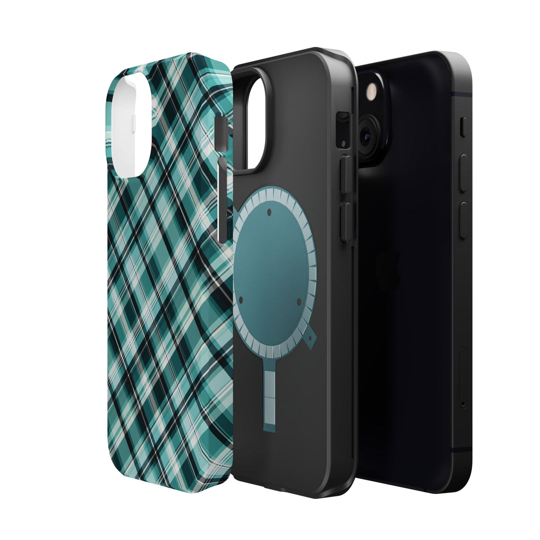 Checkered Plaid Magsafe Gift for Her Cute Phone Case for Iphone, | iPhone 16 | iPhone 15 Pro Max, Iphone 14 Pro Max, 13 12 11 10 9 8 7 - Studio40ParkLane