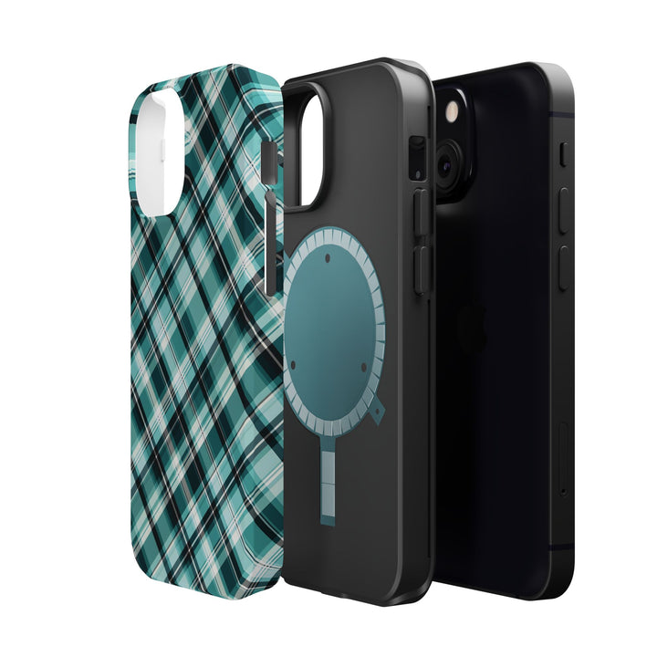 Checkered Plaid Magsafe Gift for Her Cute Phone Case for Iphone, | iPhone 16 | iPhone 15 Pro Max, Iphone 14 Pro Max, 13 12 11 10 9 8 7 - Studio40ParkLane