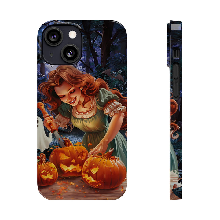 Slim Fall Autumn Pumpkin Fairy Gift for Her Cute Phone Cases for Iphone 16 | iPhone 15 Case | iPhone 15 Pro Max Case, Iphone 14, Iphone 14 Pro Max, Iphone 13, Slim - Studio40ParkLane