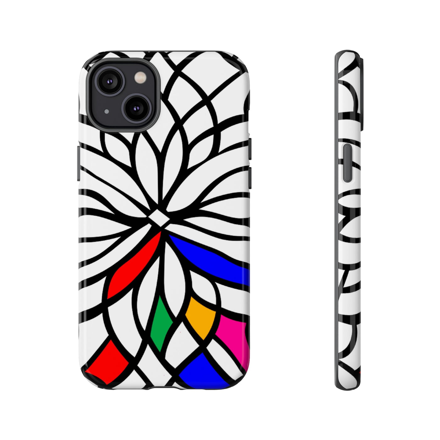 Impact Resistant, Colored Mosaic, Cute Phone Cases for Samsung S24, S23, S22, S21, IPhone 15 pro Iphone 14 pro Iphone 13 IPhone 12 Iphone 11