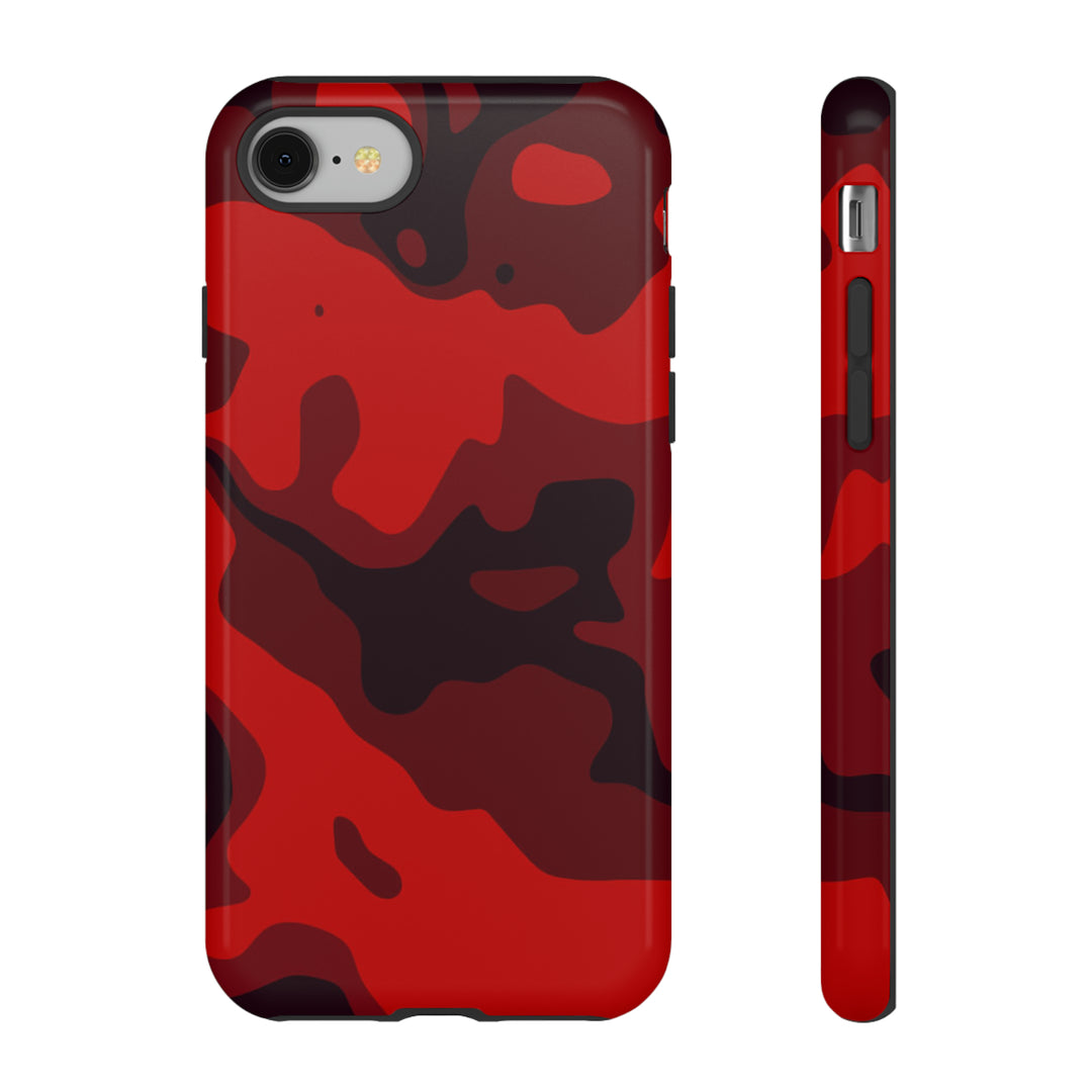 Cute IPhone Case | iPhone 15 Case | iPhone 15 Pro Max Case, Iphone 14 Case, Iphone 14 Pro Max Case IPhone Case for Art Lovers - Red Camo - Studio40ParkLane