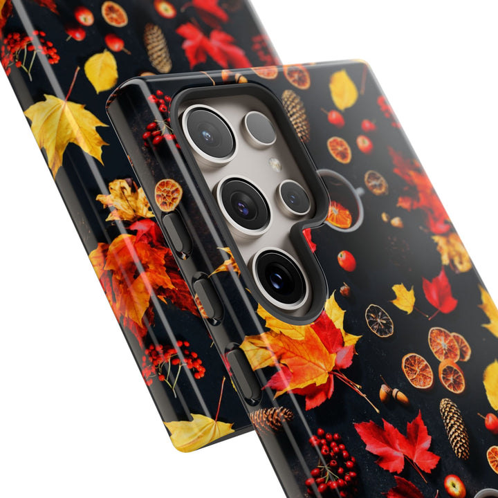 Cute Fall Fruit Phone Case Coquette Collage for, Samsung S24, S23, S22, S21, IPhone 15 Case | Iphone 14 Case, Iphone 13 Case, IPhone 16 Case - Studio40ParkLane