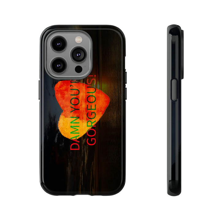 Cute IPhone Case | iPhone 15 Case | iPhone 15 Pro Max Case, Iphone 14 Case, Iphone 14 Pro Max Case IPhone Case for Art Lovers, Heart Sunset - Studio40ParkLane
