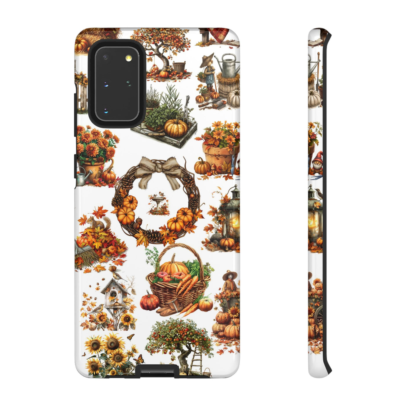 Impact Resistant, Fall Leaves Collage, Cute Phone Cases for Samsung S24, S23, S22, S21, IPhone 15 pro Iphone 14 pro Iphone 13 IPhone 12 Iphone 11