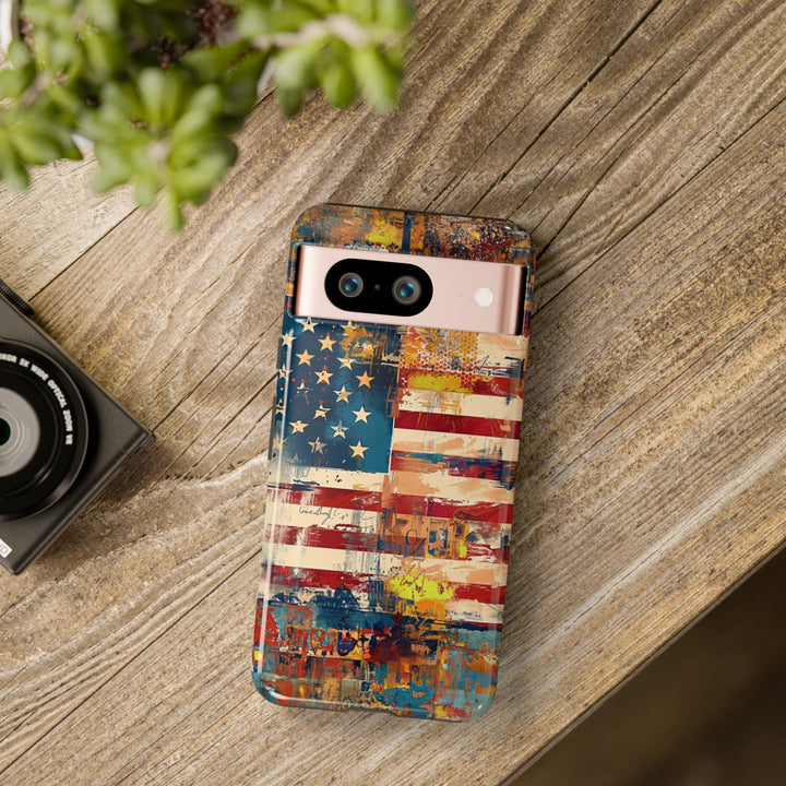 Impact Resistant, American Flag, Cute Phone Cases for Samsung S24, S23, S22, S21, IPhone 15 pro Iphone 14 pro Iphone 13 IPhone 12 Iphone 11 - Studio40ParkLane