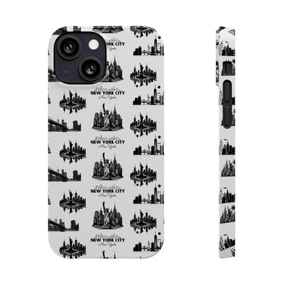 Slim New York Skyline Collage Coquette Gift for Her Cute Phone Cases for Iphone 16 Pro Max | iPhone 15 Case | iPhone 15 Pro Max Case, Iphone 14, Iphone 14 Pro Max, Iphone 13 12 11 8 7