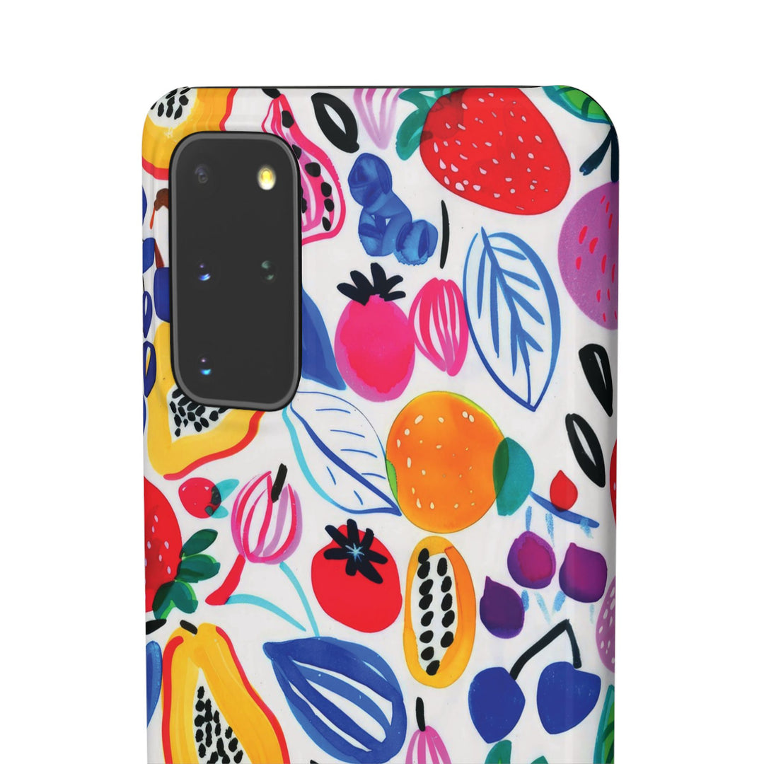 Snap Cute Custom Phone Case, Summer Fruit case for iPhone 18 17 16 15 14 13 12 Pro Max, Samsung S26 S25 S24 S23 Ultra Protective Phone Case - Studio40ParkLane