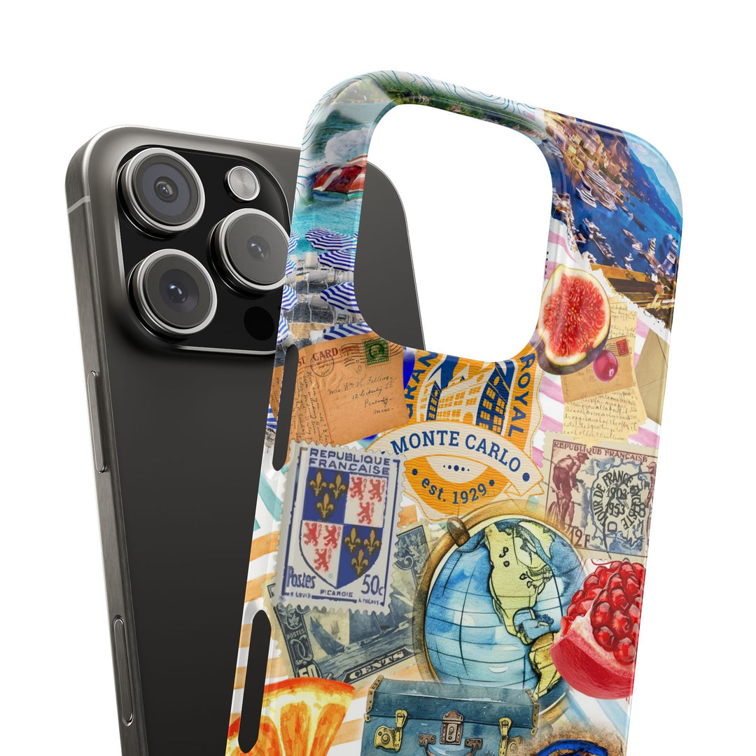 Slim Trendy French Coquette Collage Gift for Her Cute Phone Cases for Iphone 16 Cases | iPhone 15 Case | iPhone 15 Pro Max Case, Iphone 14 Case, Iphone 13, Slim - Studio40ParkLane