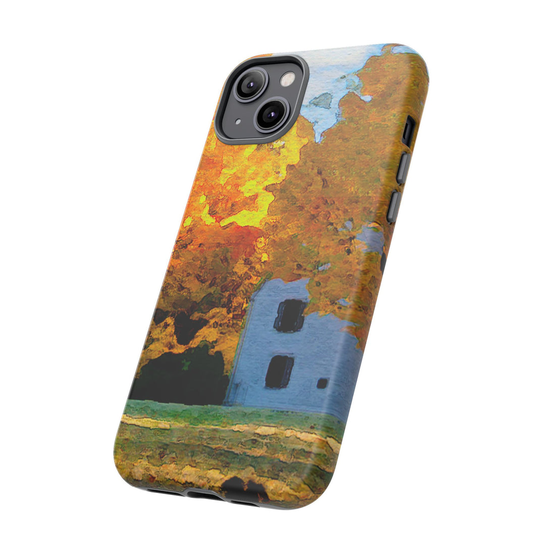 Impact Resistant, Fall Leaves Watercolor, Cute Phone Cases for Samsung S24, S23, S22, S21, IPhone 15 pro Iphone 14 pro Iphone 13 IPhone 12 Iphone 11 - Studio40ParkLane